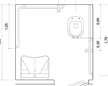 Barriere architettoniche e prescrizioni per bagno disabili