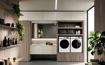 MODO LAUNDRY di ALTAMAREA: progettazione tecnica, modularità e continuità estetica con l’ambiente lavanderia
