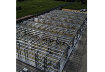 Smetar, magazzino esterno autoportante con copertura telonata