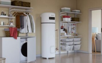 Scaldacqua a pompa di calore Nuos Plus S2 Wi-Fi F scaldacqua