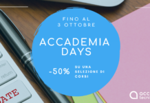 Ritornano gli Accademia Days: i giorni dedicati all’aggiornamento