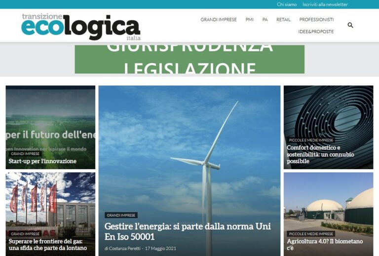 Nasce Transizione ecologica Italia