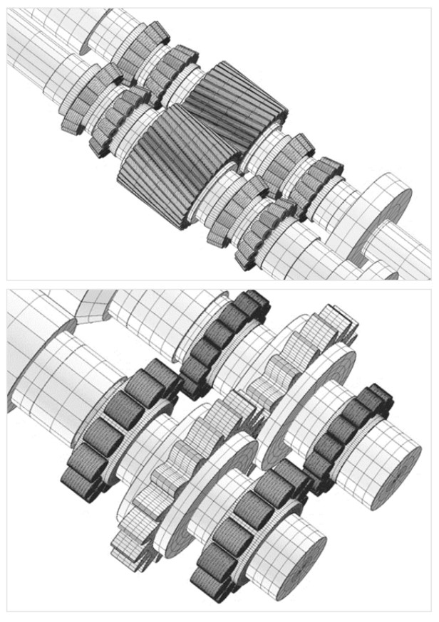 1PCS Spur Gear-1PCS 1M 12T-28T Ingranaggio Di Trasmissione In - Foto 2