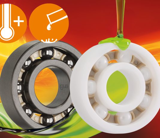 igus presenta xiros, i nuovi cuscinetti a sfera in ceramica 65 volte più resistenti ai prodotti chimici e alla corrosione cuscinetti a sfera igus