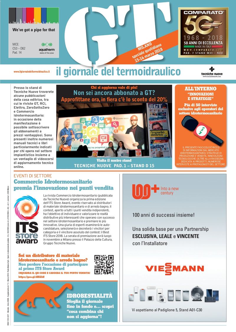 Scopri tutte le novità del 2° fascicolo di GT Speciale MCE 2018