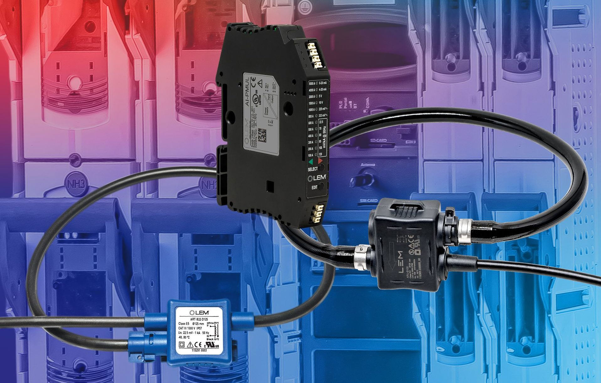 Misurazioni di corrente AC facili e flessibili con ART, ARU e AI-PMUL di LEM