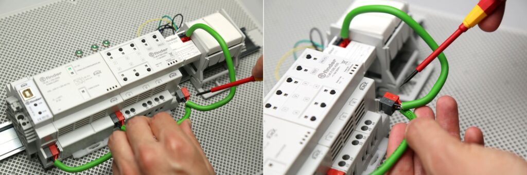 attuatore 19.6K KNX Finder