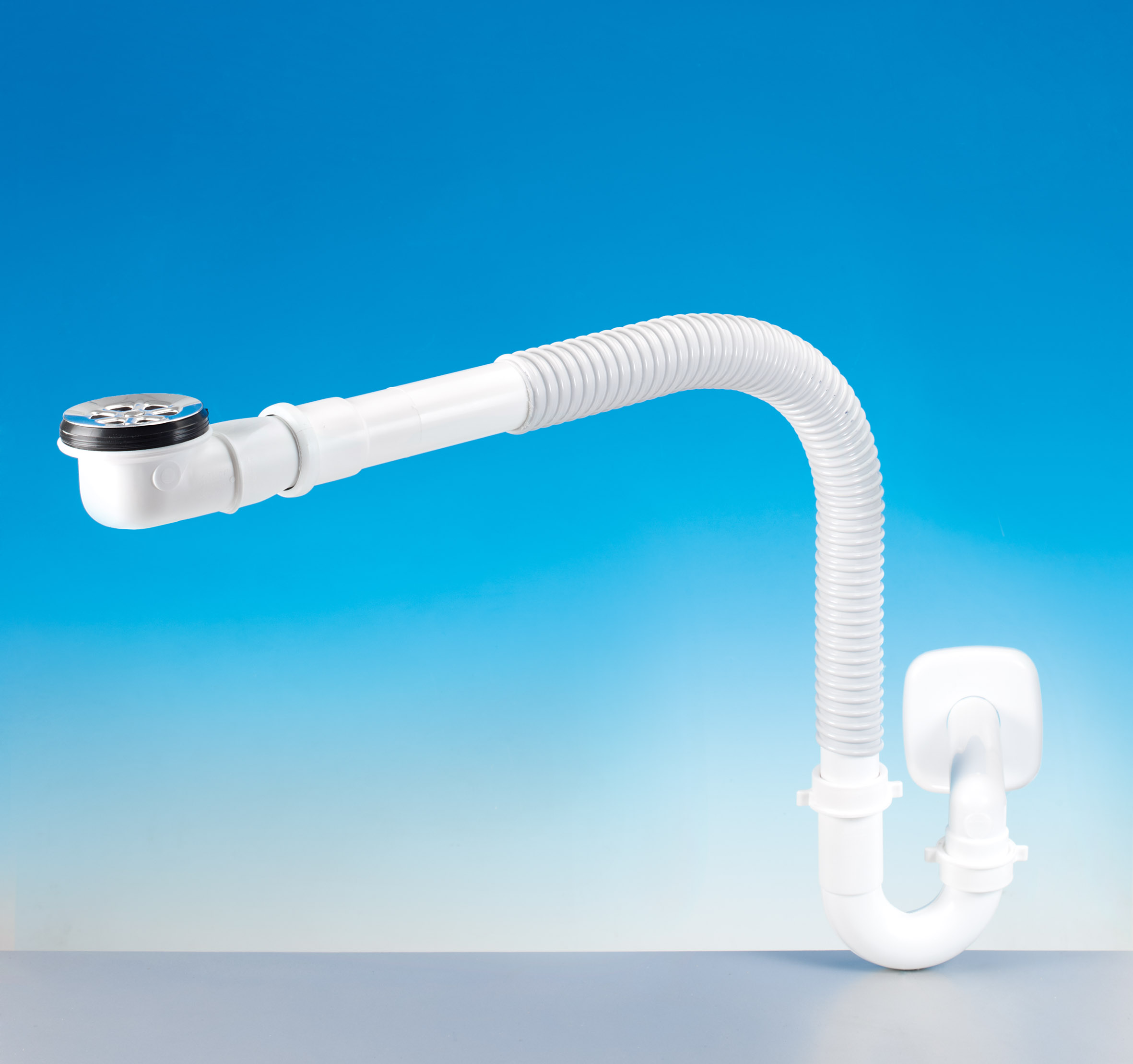 Spazio 1 Disabili diametro 32 e 40 con piletta bassa con griglia non tappabile.