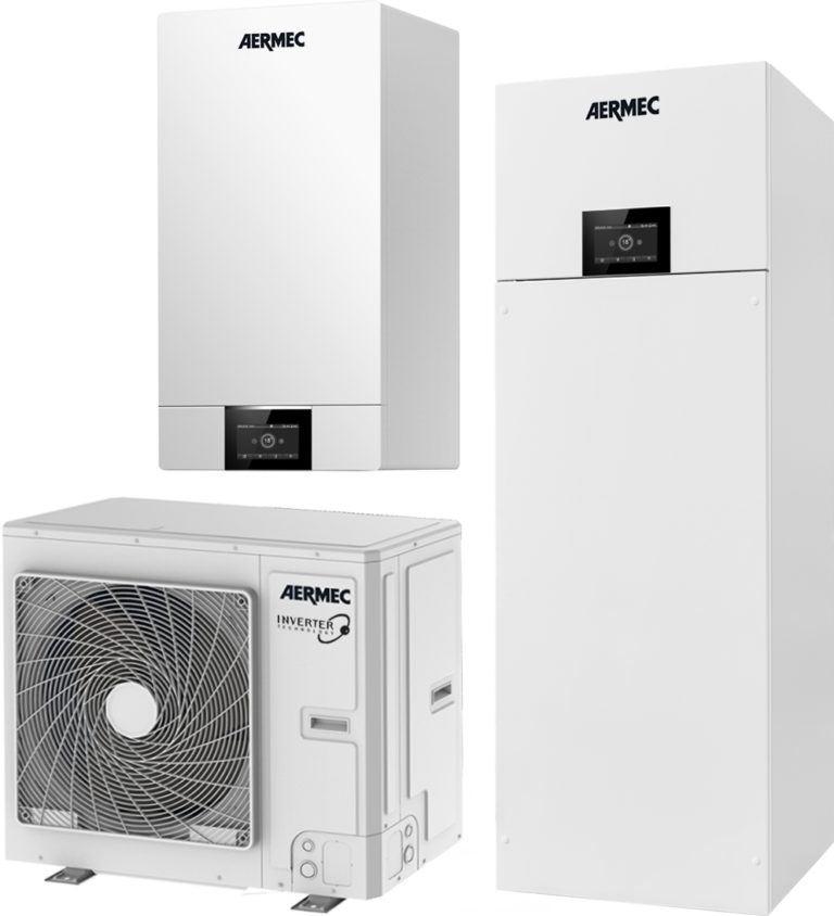 Pompa di calore splittata aria-acqua