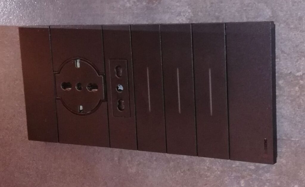 Placca Living Now bticino