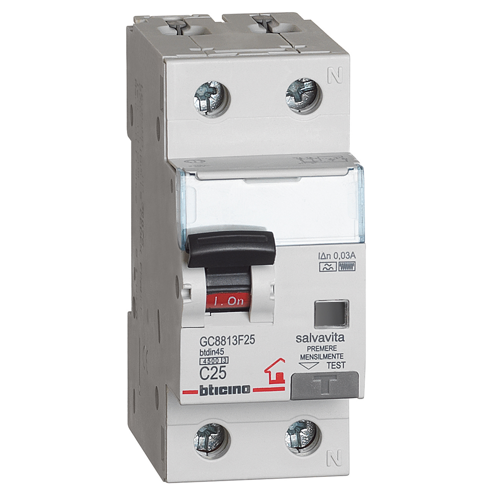 Bticino interruttore differenziale Fplus