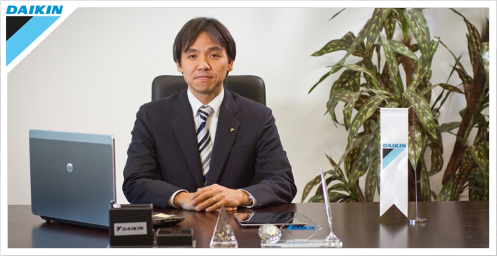 Takayuki Kamekawa, presidente e amministratore Delegato di Daikin Italy.
