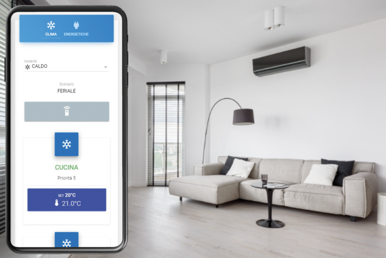Gestione intelligente della climatizzazione