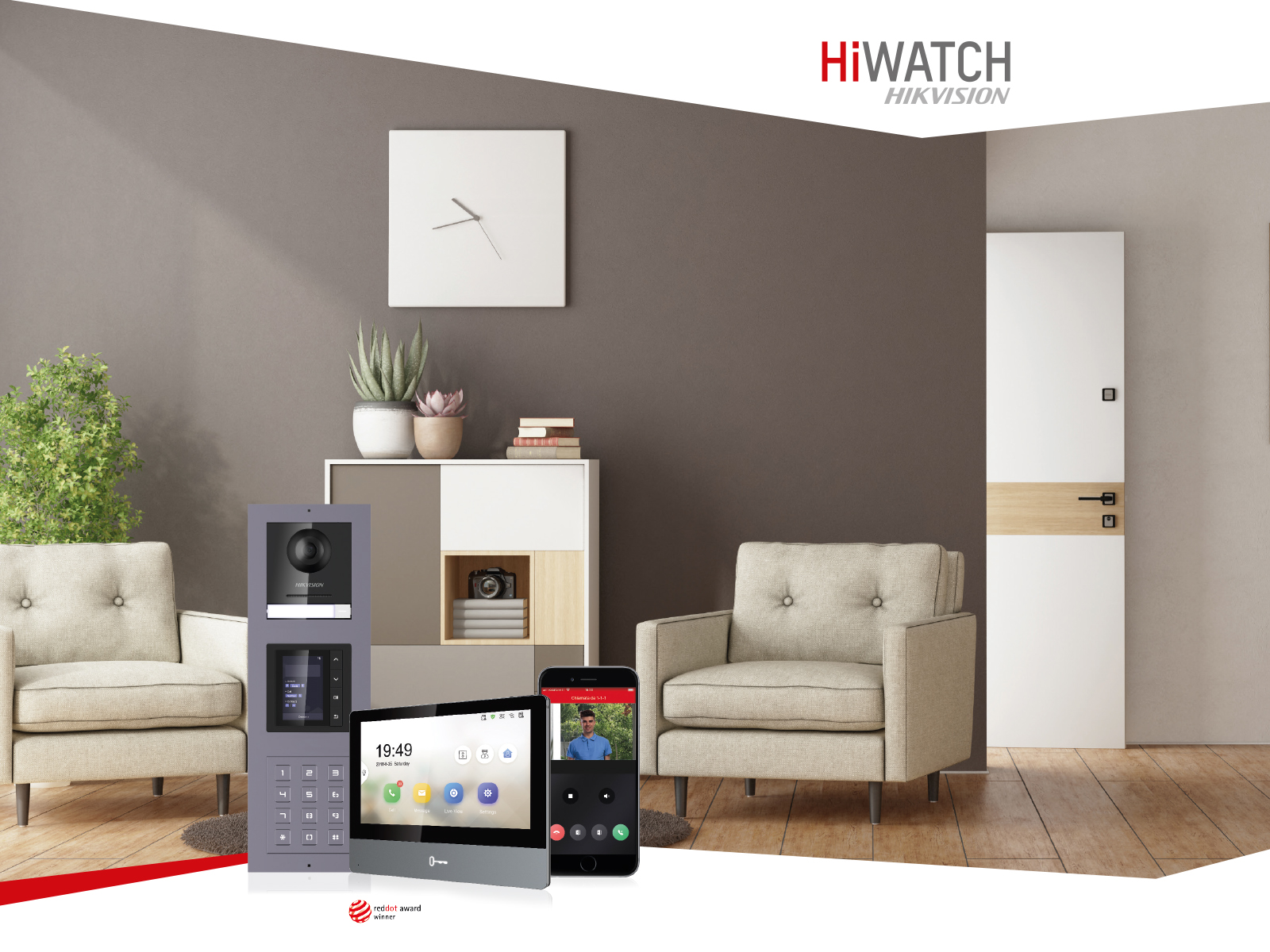 sistema videocitofonico video intercom ip & 2 wire hikvision