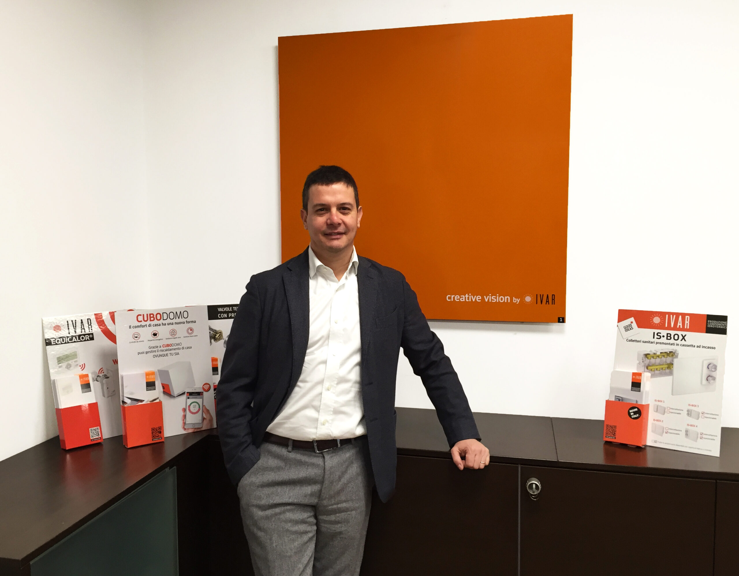 Il nuovo Responsabile Marketing Italia di IVAR, Valerio Rossini