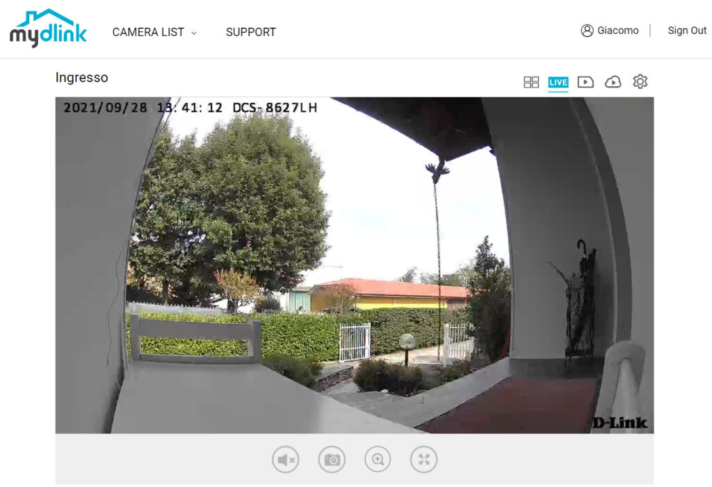 videocamera D-Link DCS-8627LH