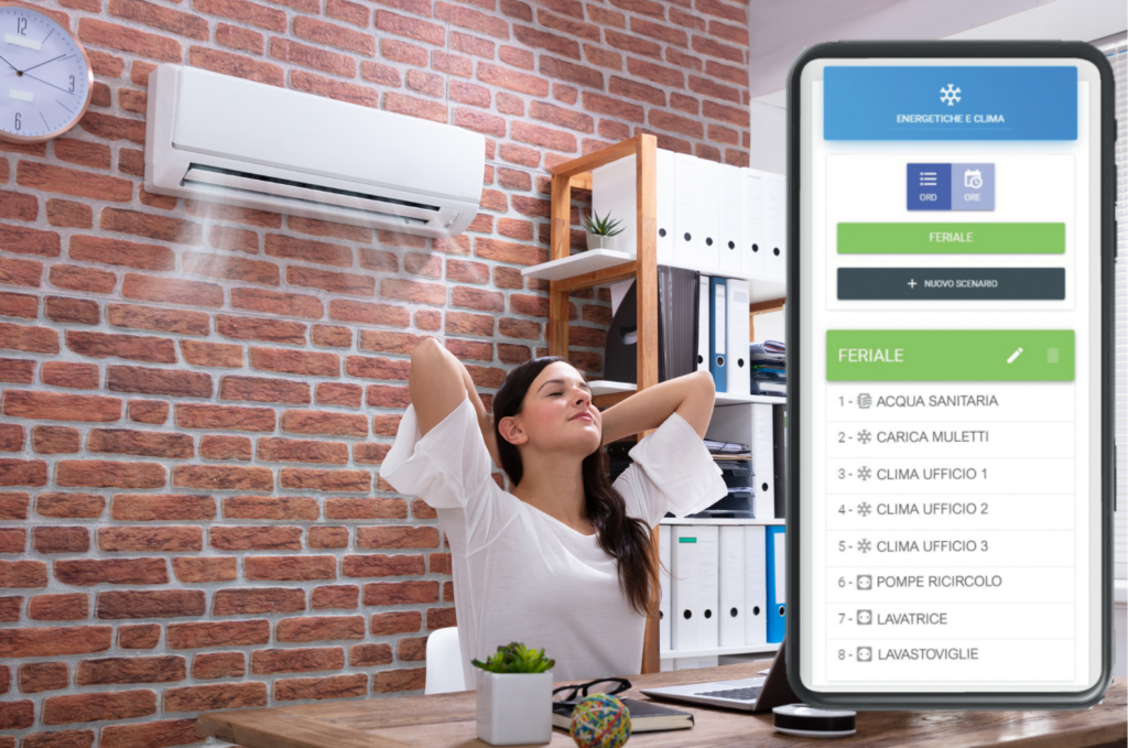 Gestione intelligente della climatizzazione