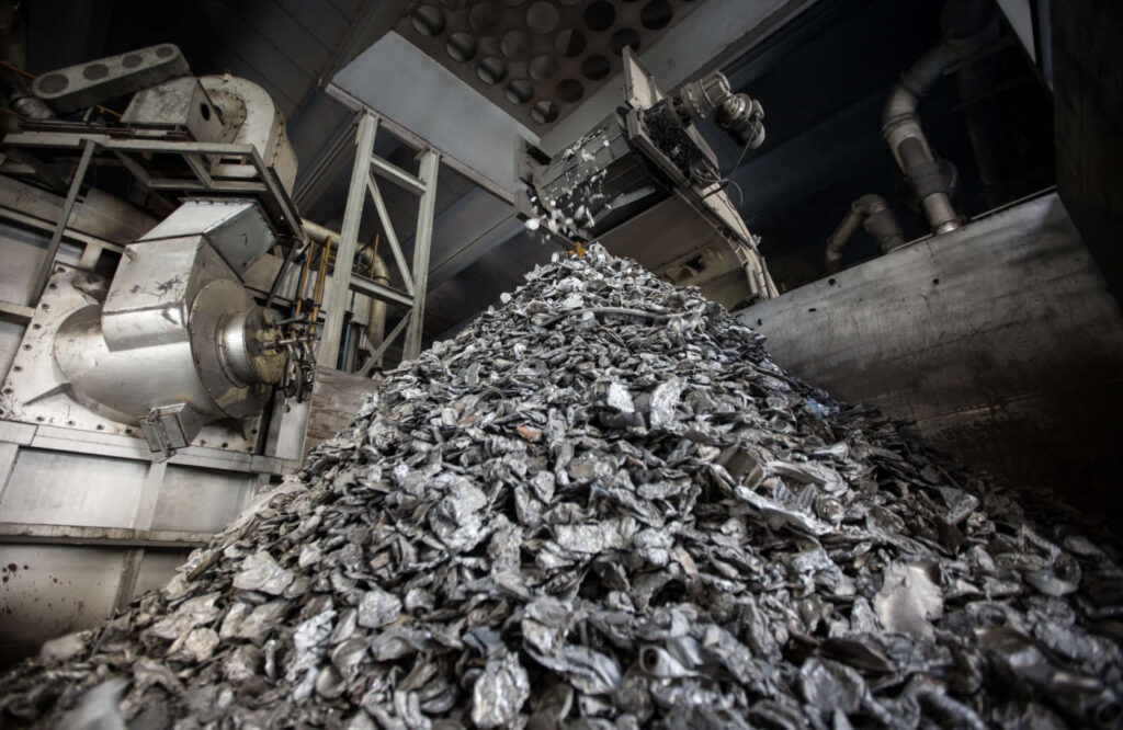 Recupero di alluminio