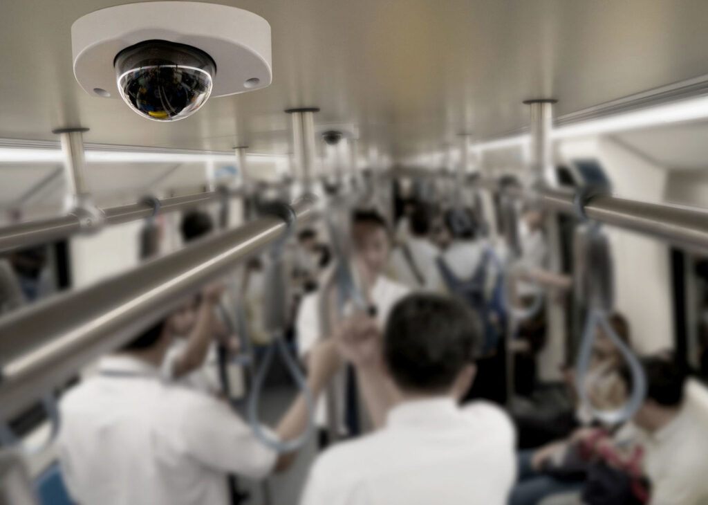 Telecamere di sorveglianza e trasporto pubblico