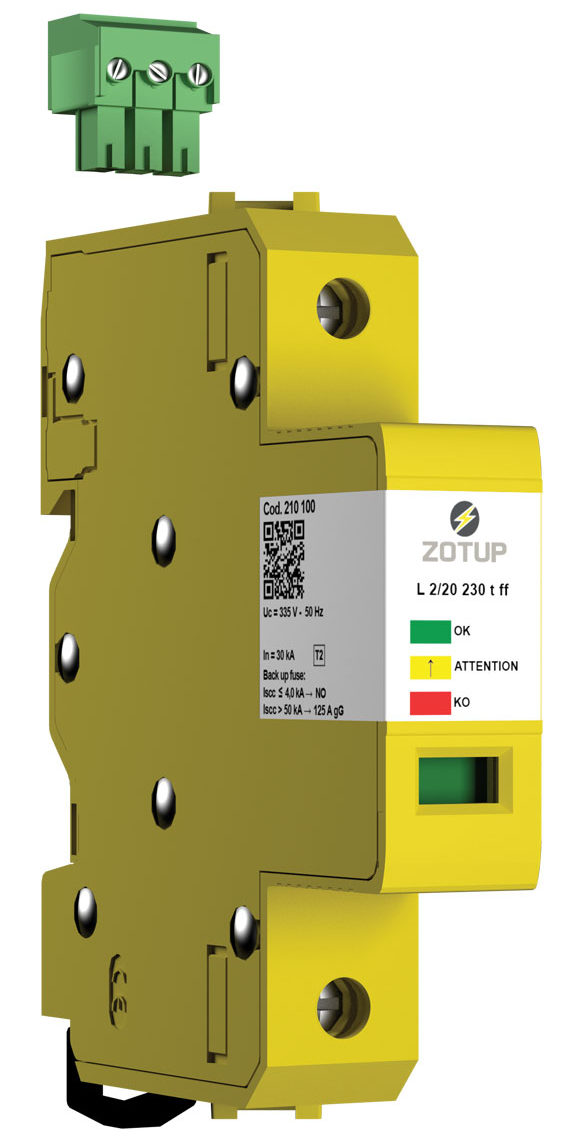 scaricatore di sovratensioni 