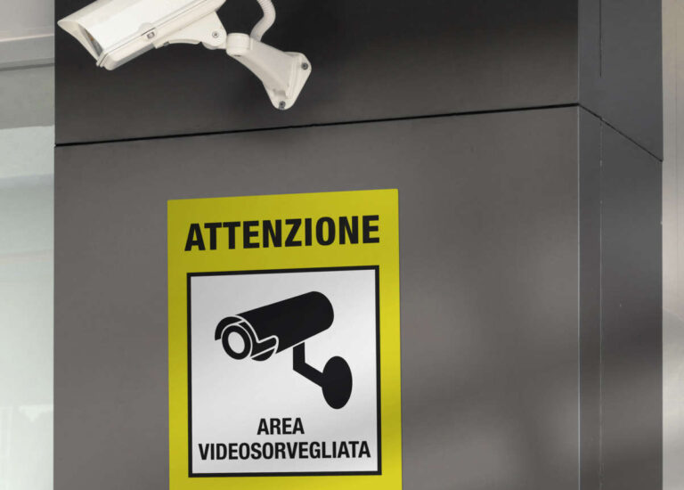 telecamere videosorveglianza cartello