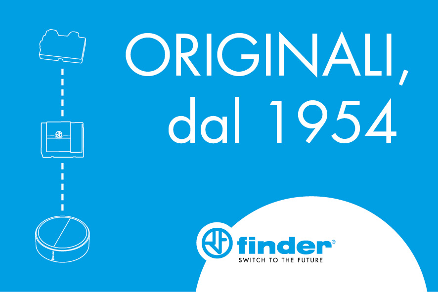 relè passo-passo finder originali dal 1954