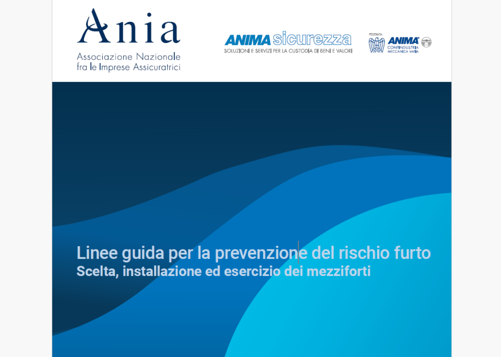 Linee guida per la prevenzione del rischio furto