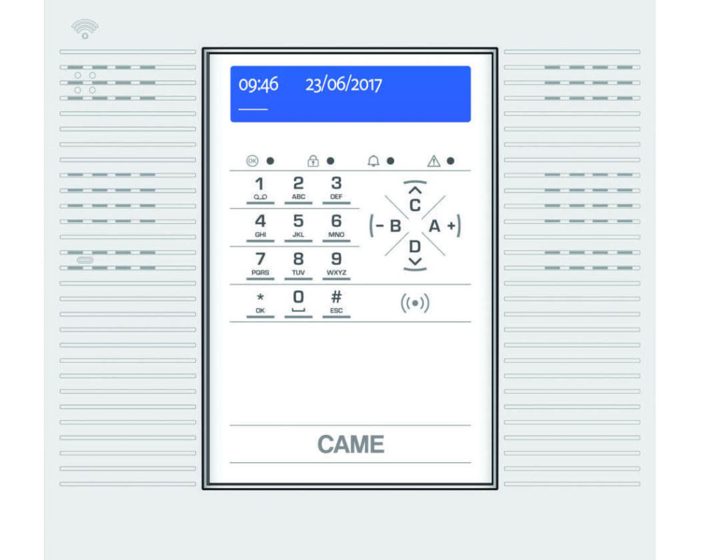 PXC24W, la centrale radio a 24 ingressi di Came
