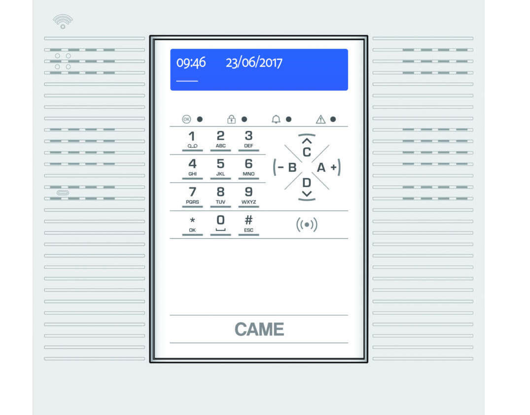 PXC24W, la centrale radio a 24 ingressi di Came