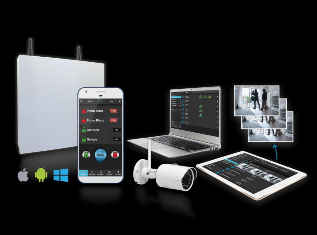 CE-LAN, la centrale di allarme ibrida di Duevi