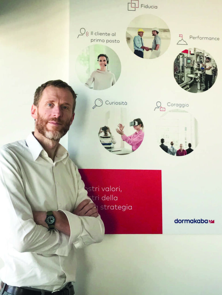 Michele Gazzola, nuovo direttore generale di dormakaba Italia