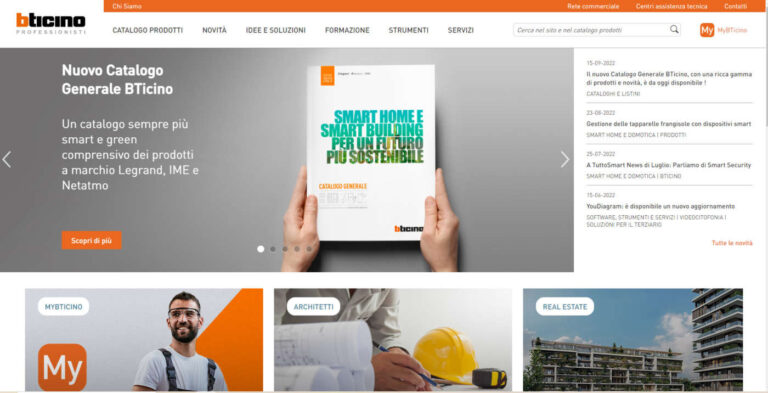 portale bticino