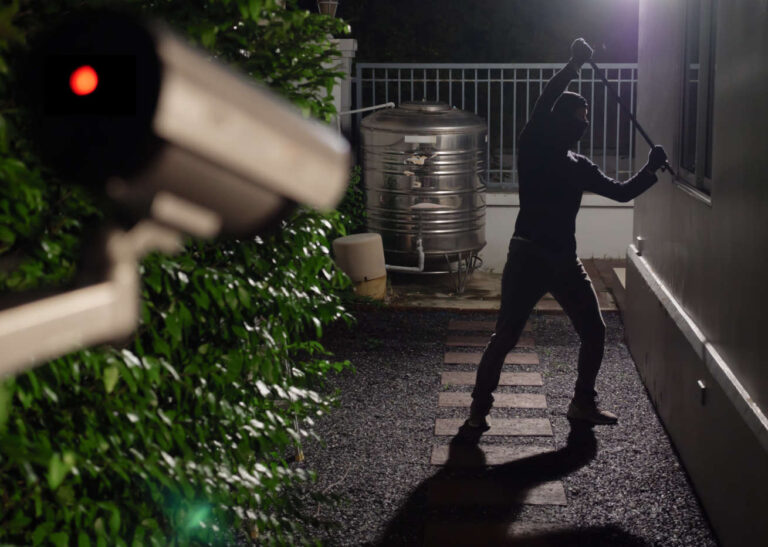 videosorveglianza al buio