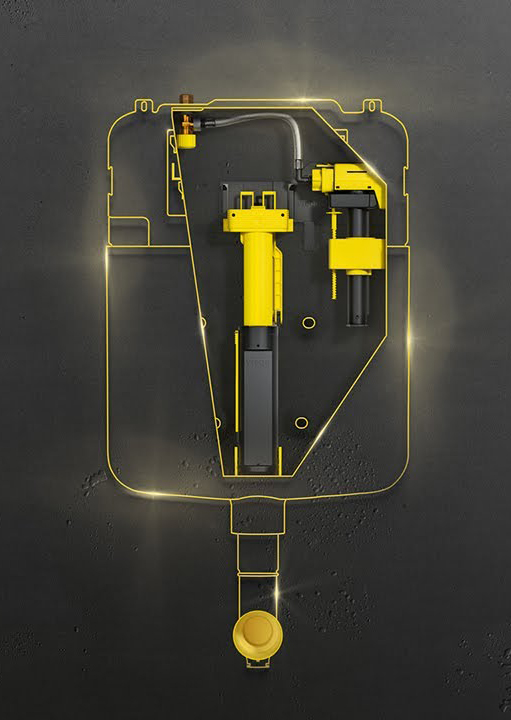 cassetta di risciacquo