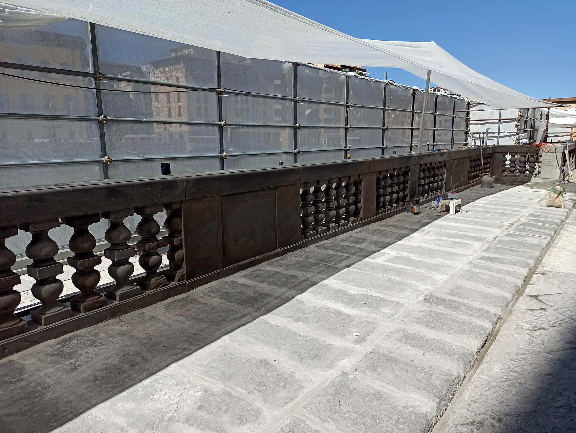 Leca. Il restauro della Terrazza Vasariana