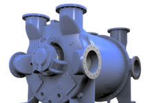 Efficienza migliorata con la nuova serie NASH 2BE5 Vuoto fino a 100 mbar abs ed efficienza notevolmente superiore: la nuova NASH 2BE5 è una pompa adattabile per un ampio spettro di applicazioni ed elevate portate di gas.