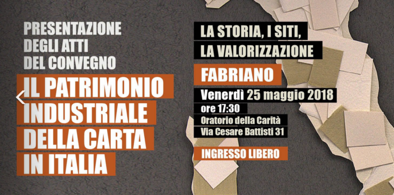 Il patrimonio industriale della carta in Italia
