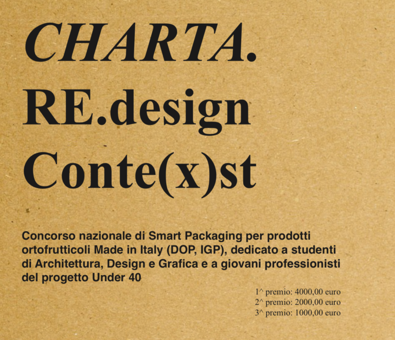Concorso nazionale di Smart Packaging per prodotti ortofrutticoli Made in Italy
