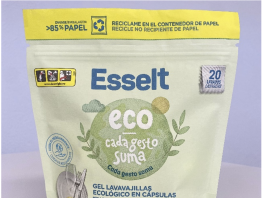 Da Mondi e Proquimia il sacchetto di carta riciclabile per le pastiglie lavastoviglie