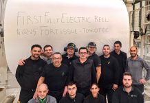 Toscotec, macchina per tissue elettrica presso Fortissue