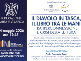 Lettura e iperconnessione: al Salone del Libro di Torino il confronto promosso da Federazione Carta Grafica