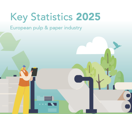 Carta e cartone, produzione europea in calo dell’1,6% nel 2025