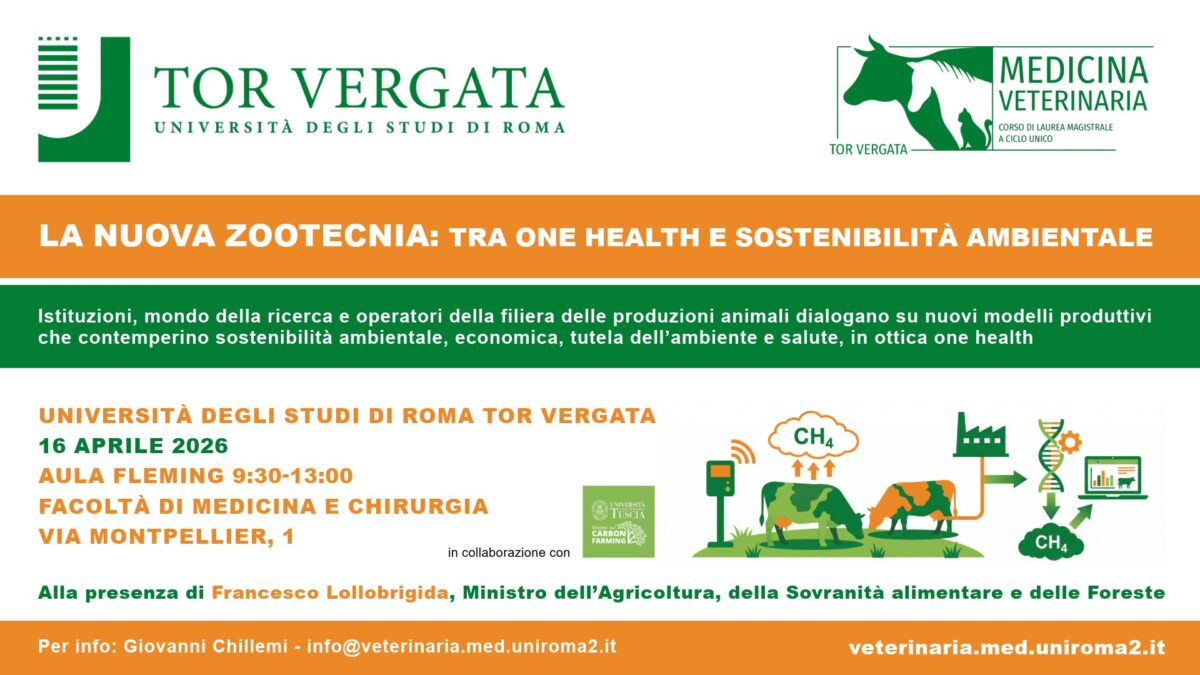 An image representing Convegno “La nuova zootecnia: tra One Health e sostenibilità ambientale”