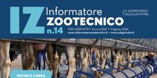 È uscito IZ 14.2026, con il dossier sulla mungitura mungitura