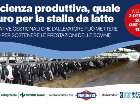 Webinar: Efficienza produttiva, quale futuro per la stalla da latte
