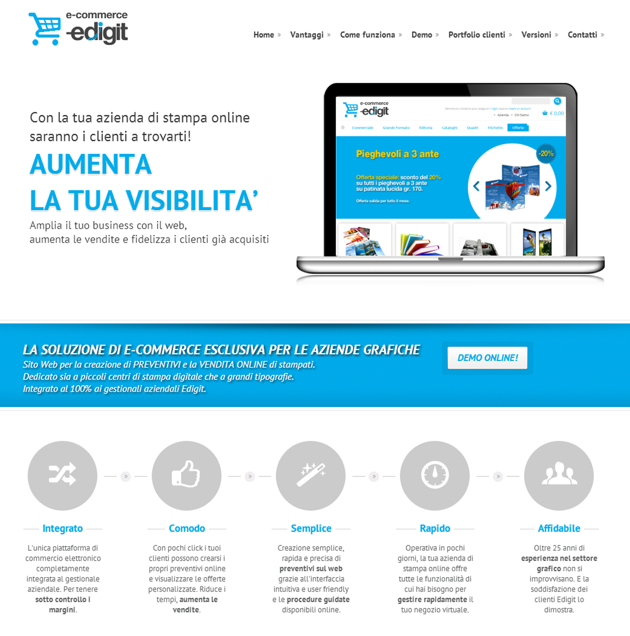 Dedicato ai professionisti della stampa