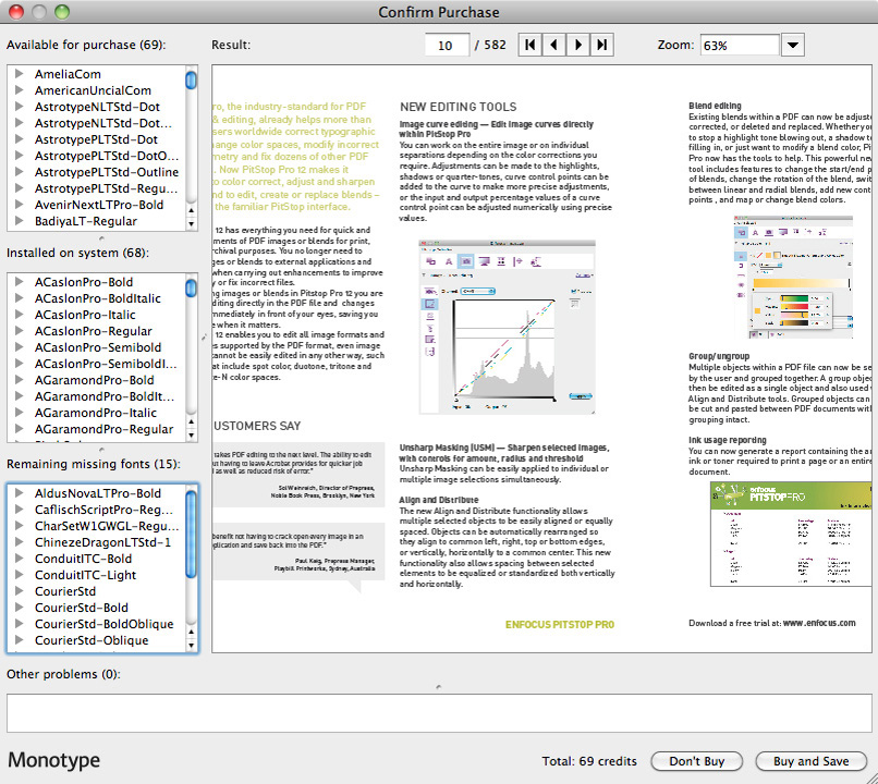 Enfocus risolve il problema dei font mancanti nei PDF grazie a un accordo esclusivo con Monotype