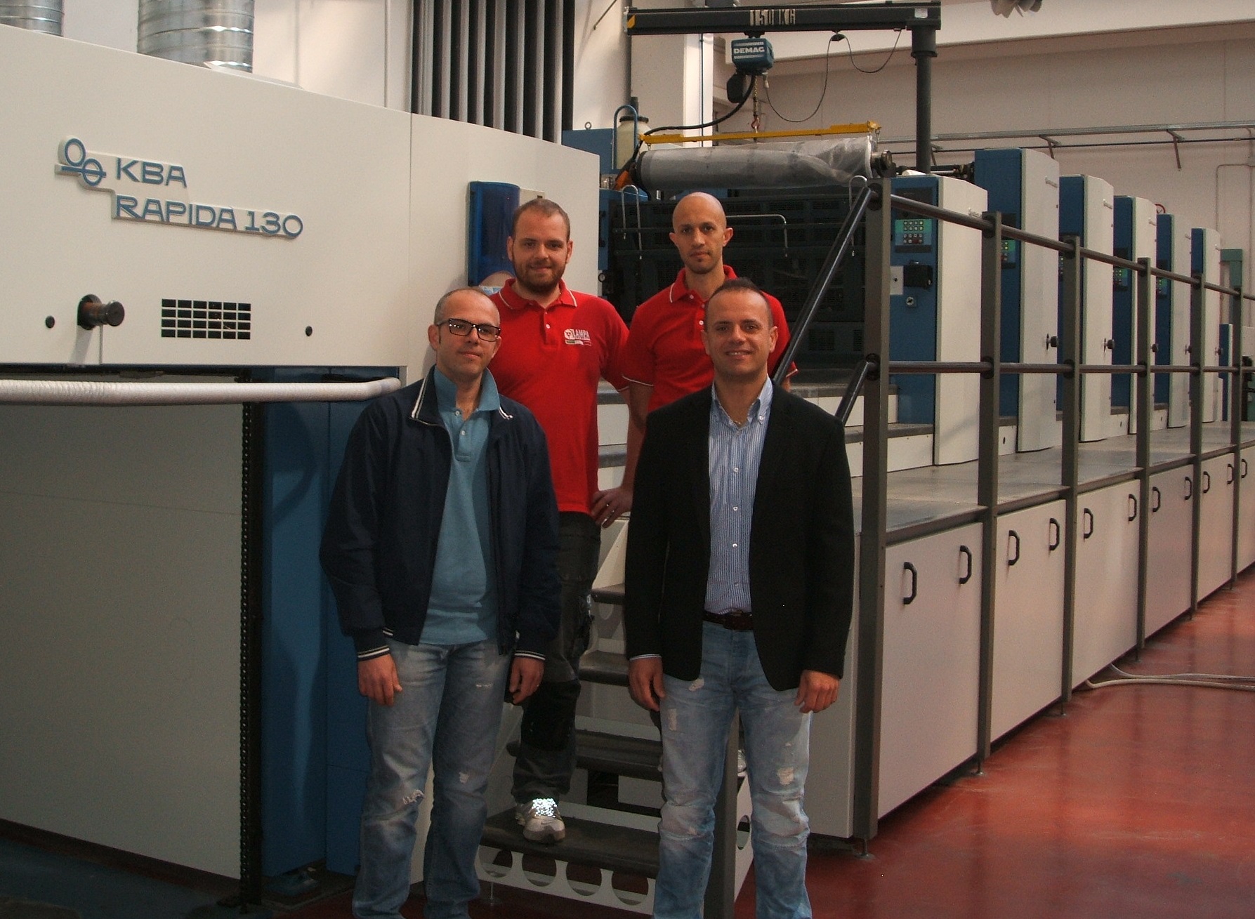 Lampa Packaging si è affidata all’esperienza di PGS per la messa in produzione di una KBA Rapida e una fustellatrice Bobst