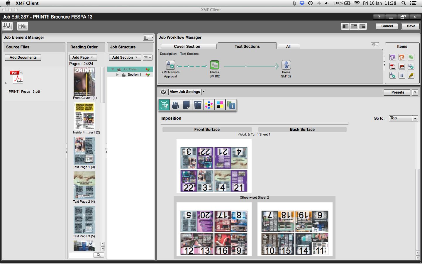 Fujifilm fa il bis: importanti aggiornamenti di XMF Workflow V6 e XMF Remote R10 Importanti aggiornamenti di XMF Workflow V6 by Fujifilm.