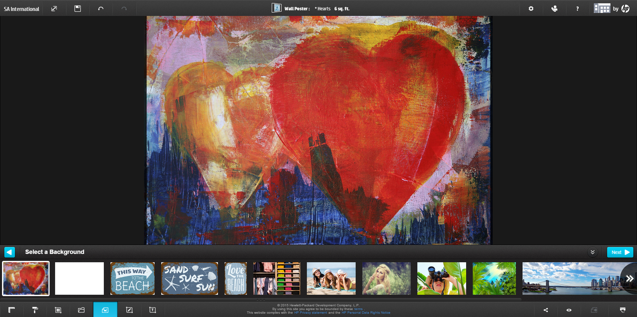 Una nuova interfaccia in SAi Flexi assicura rasterizzazione semplice e rapida agli utenti di HP WallArt 3.0 I fornitori di stampa su grande formato e i negozi di decorazioni per pareti possono ora utilizzare il software SAi Flexi per produrre carta da parati personalizzata.